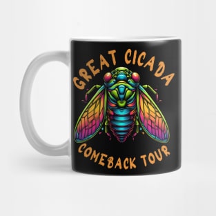 The Great Cicada Comeback tour 2024 Mug